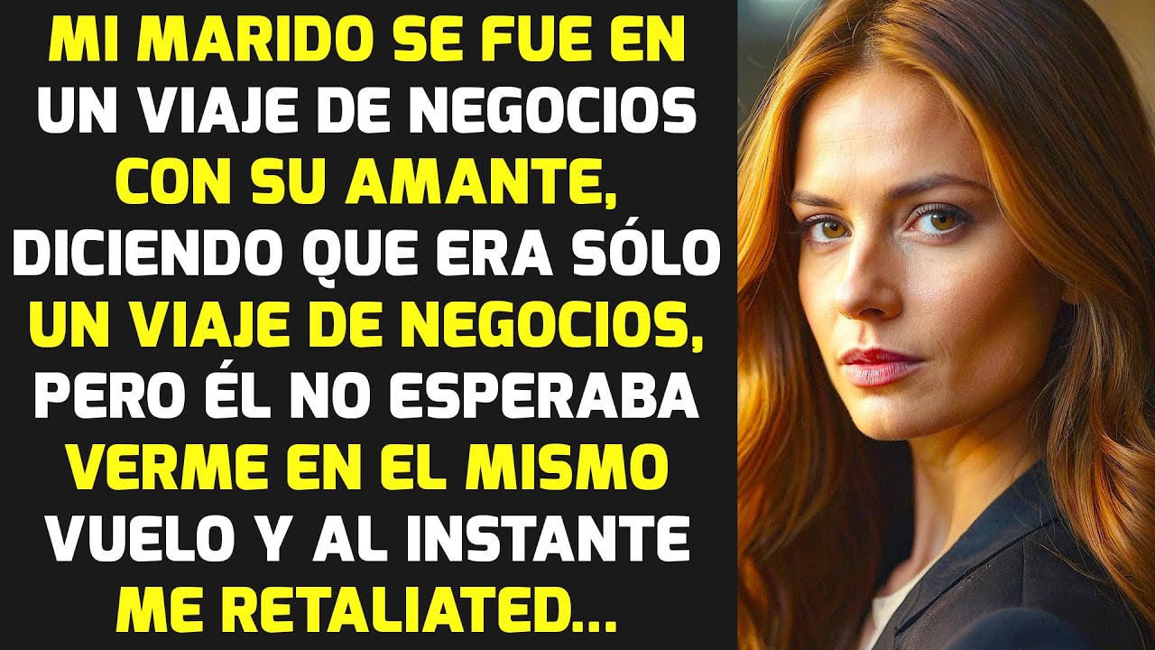 Mi Marido Se Fue Con Su Amante, Diciendo Que Era Sólo Un Viaje De Negocios, Pero...HISTORIAS LA VIDA