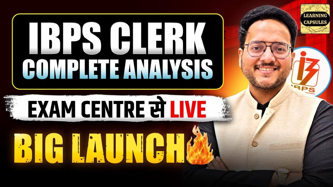 🔴 IBPS Clerk Prelims 2026 Exam Analysis | Review, Good Attempts & Memory Based Questions | Harshal