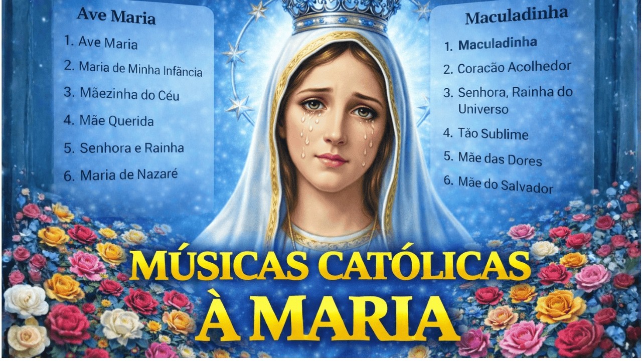 Sob o Manto de Maria 🌹 Oração e Músicas Católicas para Paz e Proteção (2026)