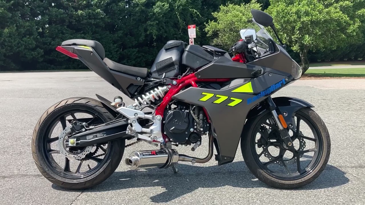 ‼️ My Custom $1300 Hyosung GD250R + Dominator Exhaust