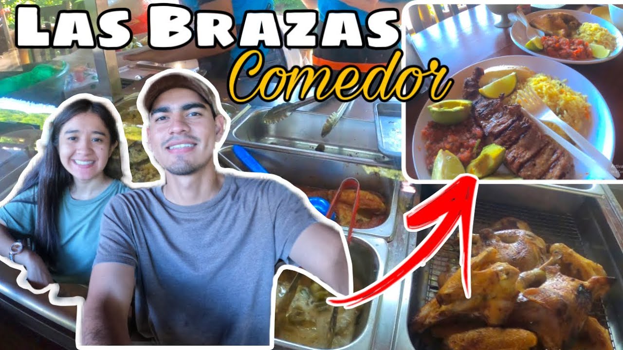LAS BRAZAS, comida hecha en leña en EL SALVADOR 🇸🇻