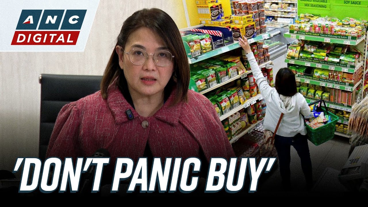 Palace: No need for panic buying; Supply of oil, basic commodities sufficient so far | ANC