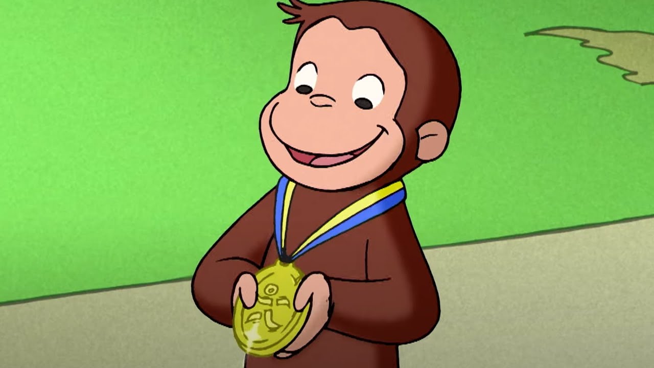 ジョージ、スポーツをする！ 🐵 おさるのジョージ