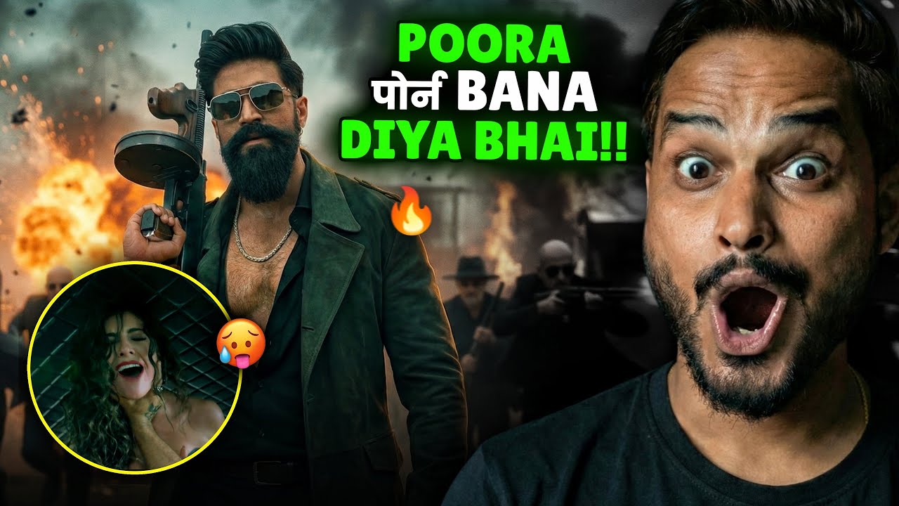 Toxic Teaser Review : maa khod diya 🤤 | Toxic Teaser Reaction Hindi | Toxic Movie Teaser 