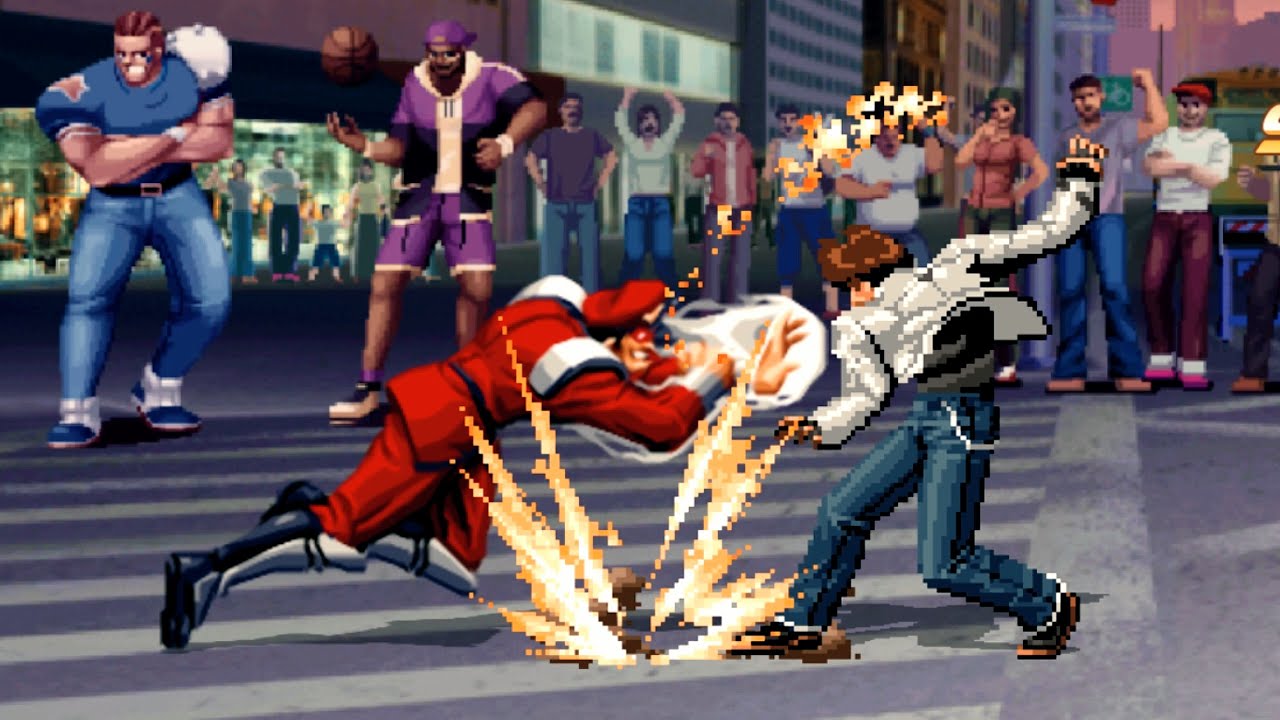 KOF VS SF || Kyo Kusanagi VS M.Bison || Hero VS Villain || Abnormal Fighting