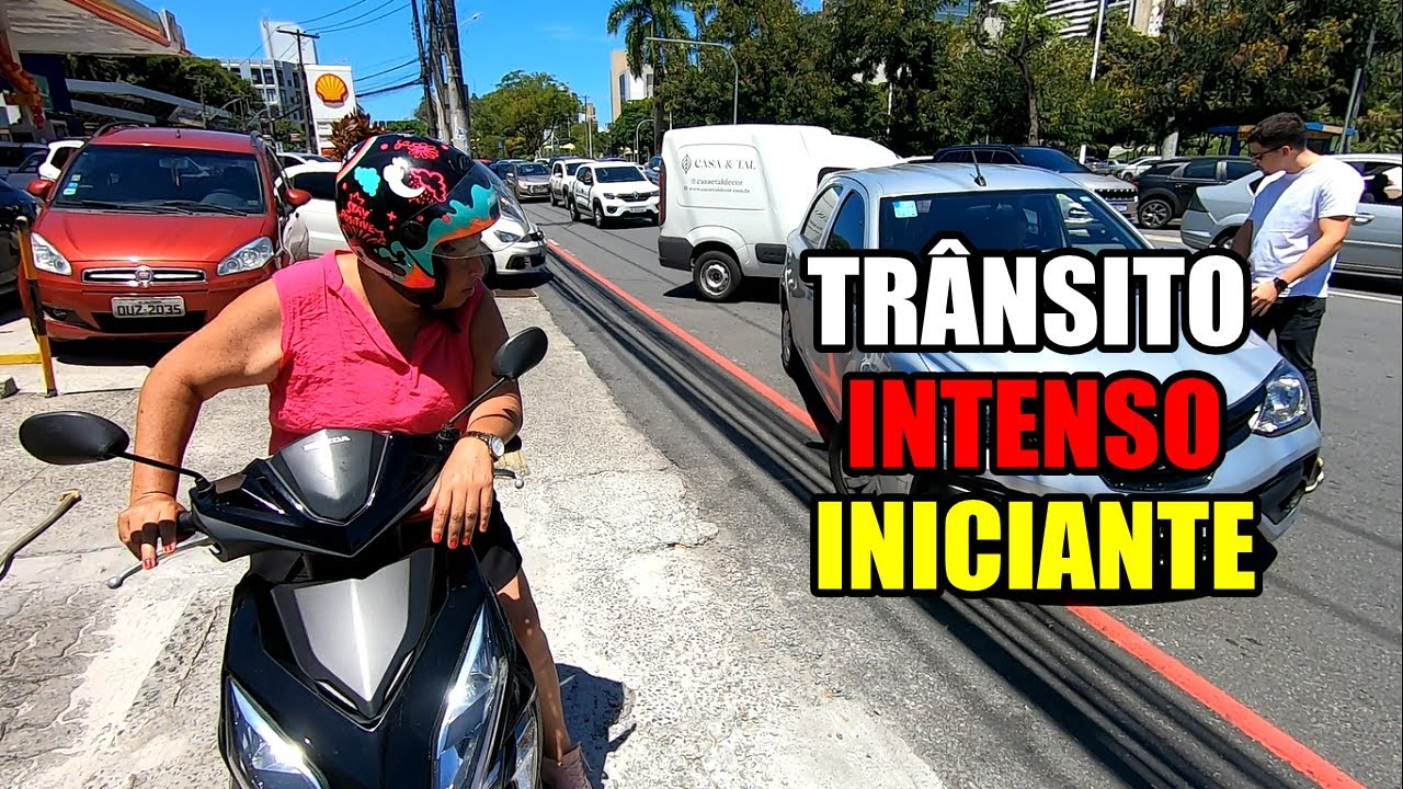 COMO PILOTAR MOTO NO TRANSITO INTENSO PELA PRIMEIRA VEZ