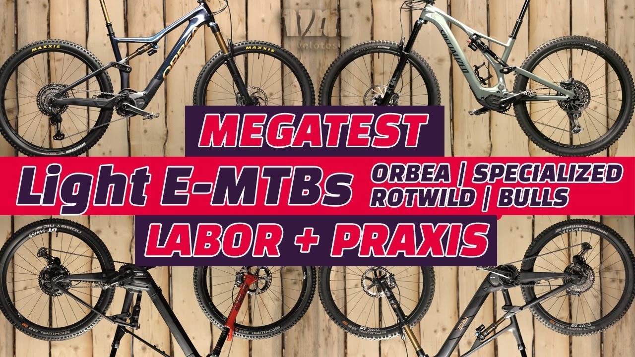 4 Light-E-MTBs im Vergleichstest | Labor & Praxis | Specialized, Rotwild, Orbea, Bulls