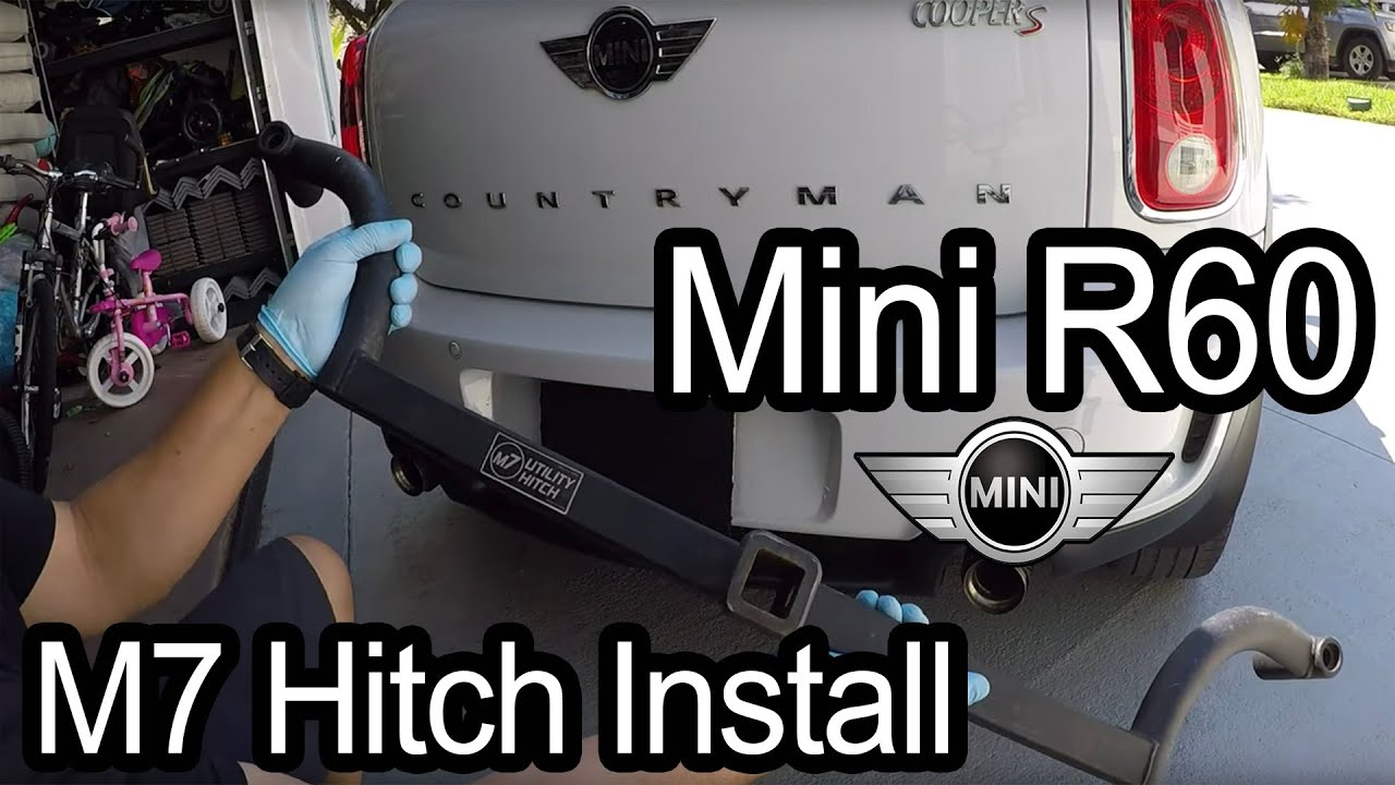 DIY Mini Cooper Countryman R60 M7 Hitch Install