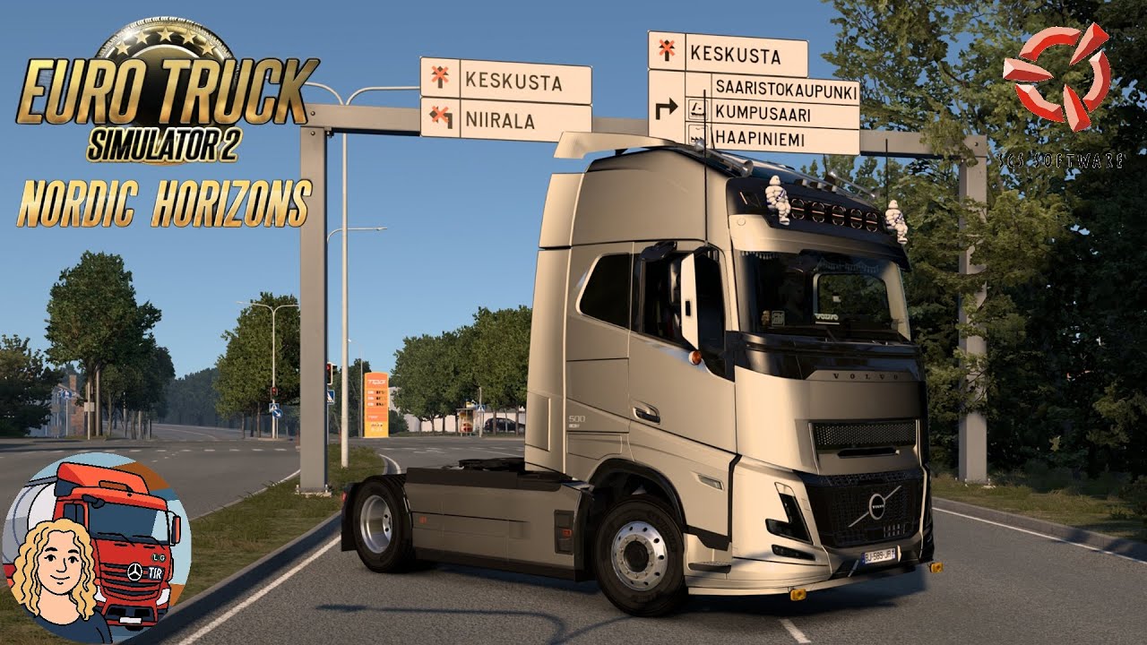 Euro Truck Simulator 2 (1.57) Volvo FH Series 6 Delivery to Finland Nordic Horizons + DLC's & Mods