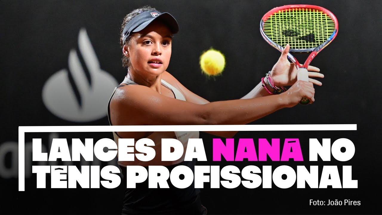 NANÁ SILVA (14 ANOS) - lances no ITF W15 de Ribeirão Preto (torneio profissional)