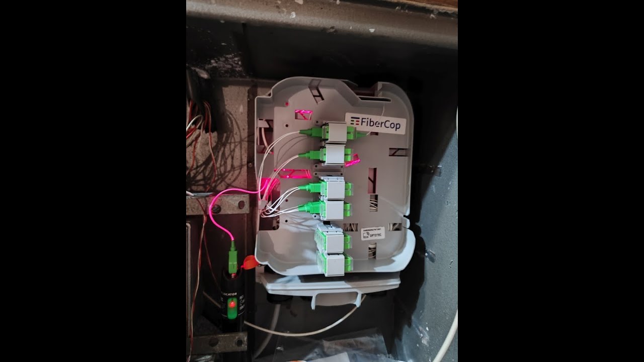 Test FTTH PosteCasa Su Rete FiberCop A Mascalucia