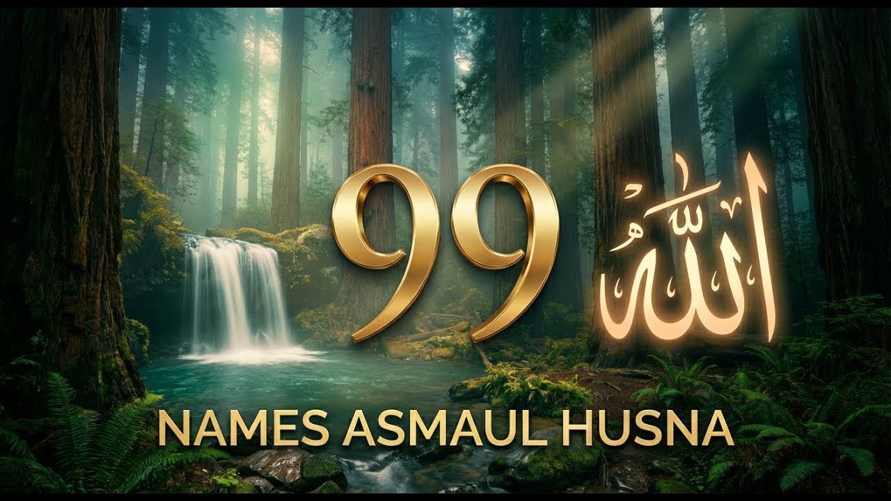 99 Names of Allah Quran Recitation Al Malik أسماء الله الحسنى By Jiharkah