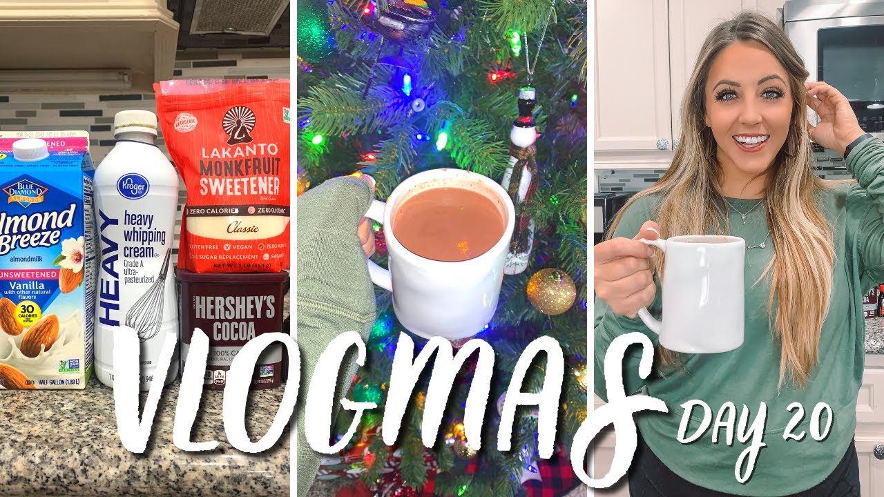 5 Minute Keto Hot Chocolate | Only 5 Ingredients! | Vlogmas Day 20