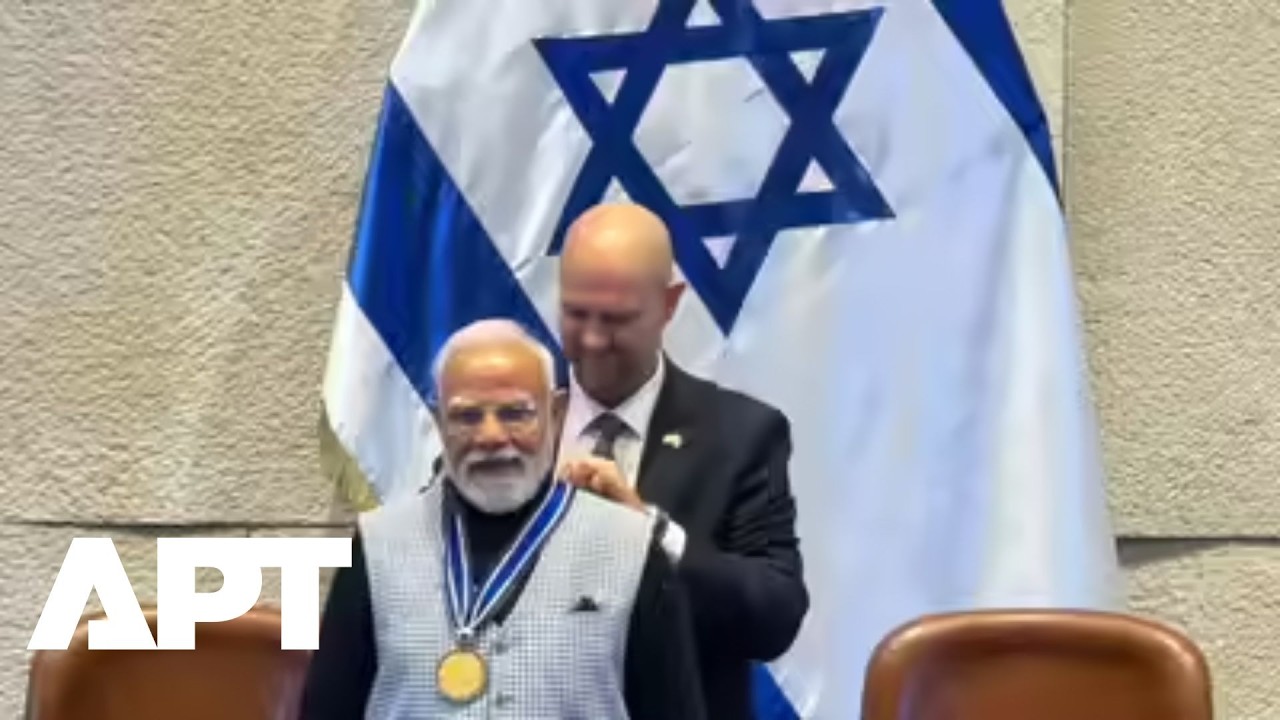 Israeli Knesset Confers Highest Civilian Honor on PM Modi | APT