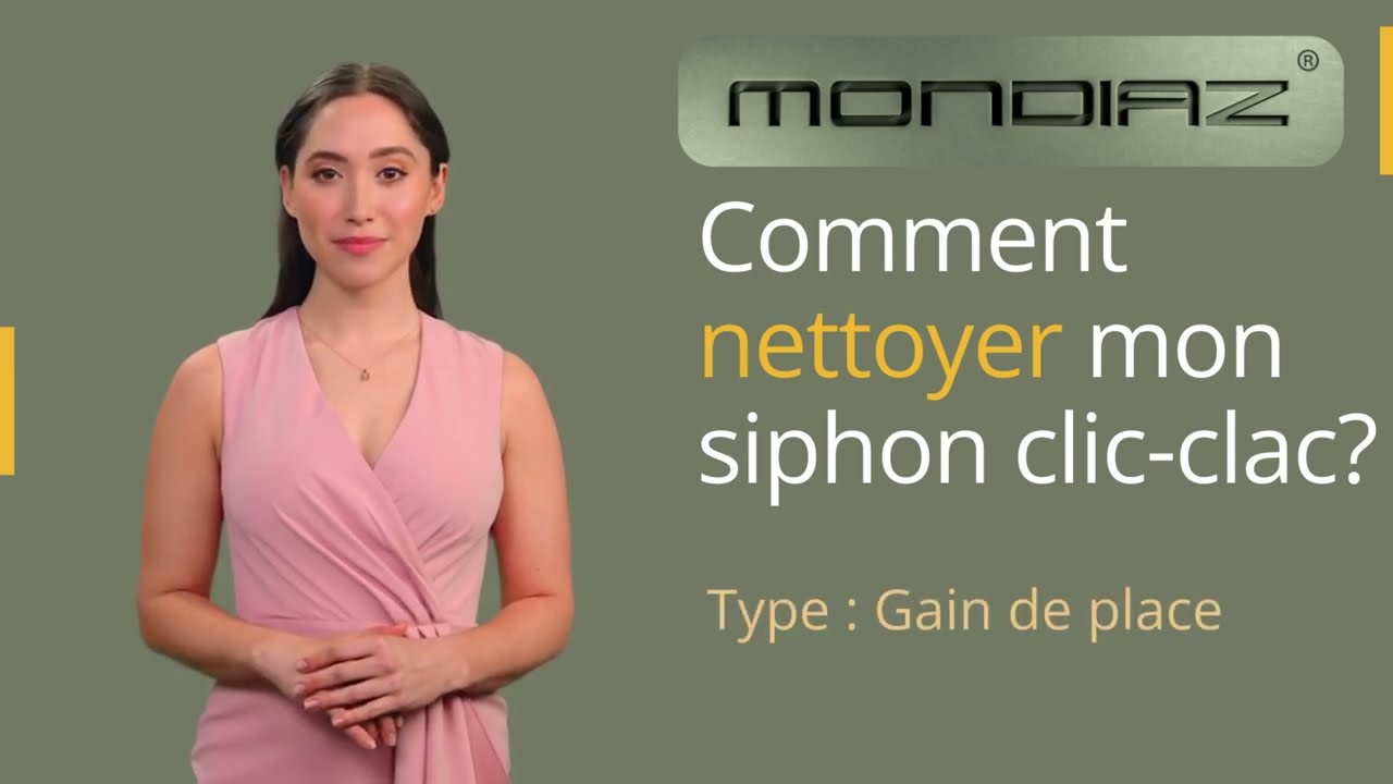 FRANS | Hoe reinig je de ruimtebesparende click sifon?