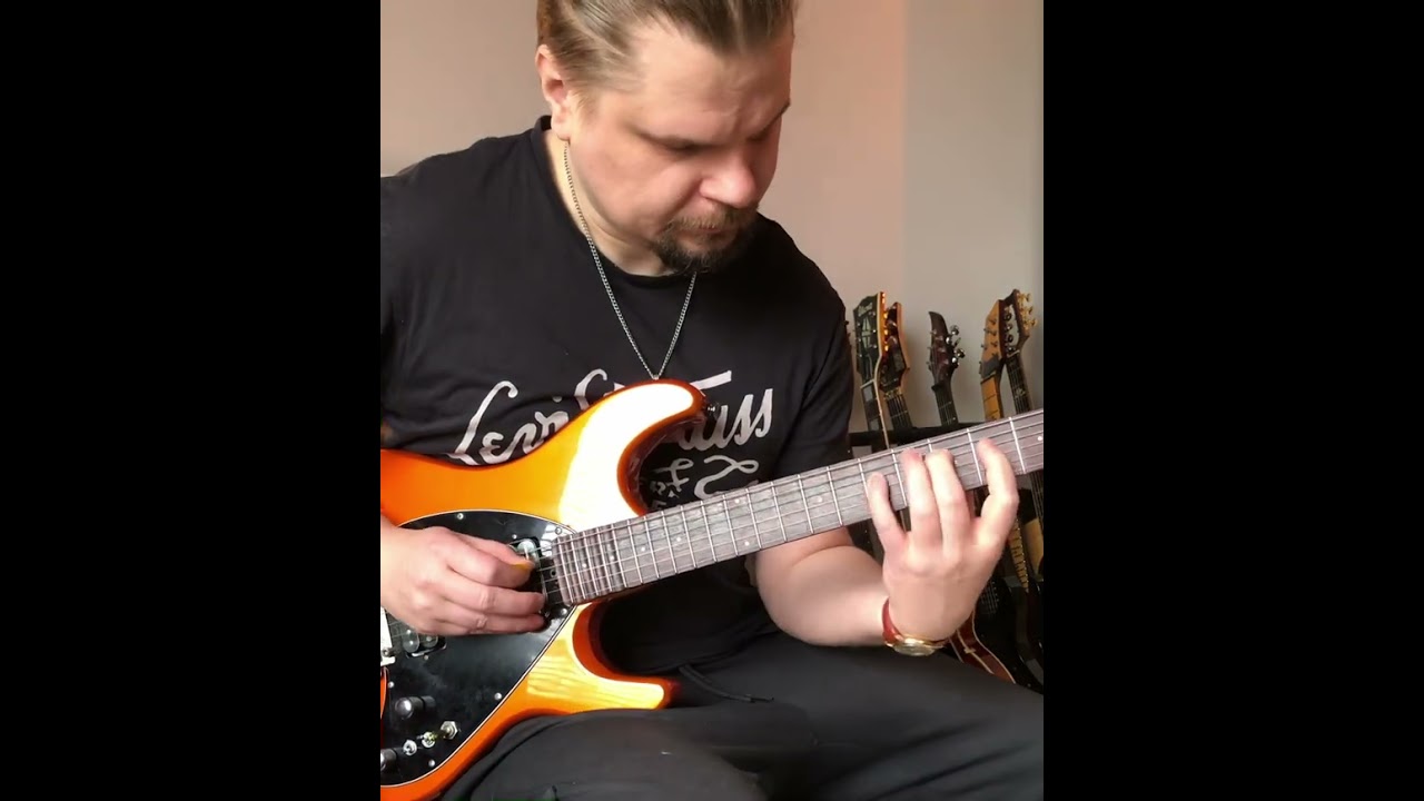 Take one! Joe Satriani - Always with me, Always with you (bedroom cover)