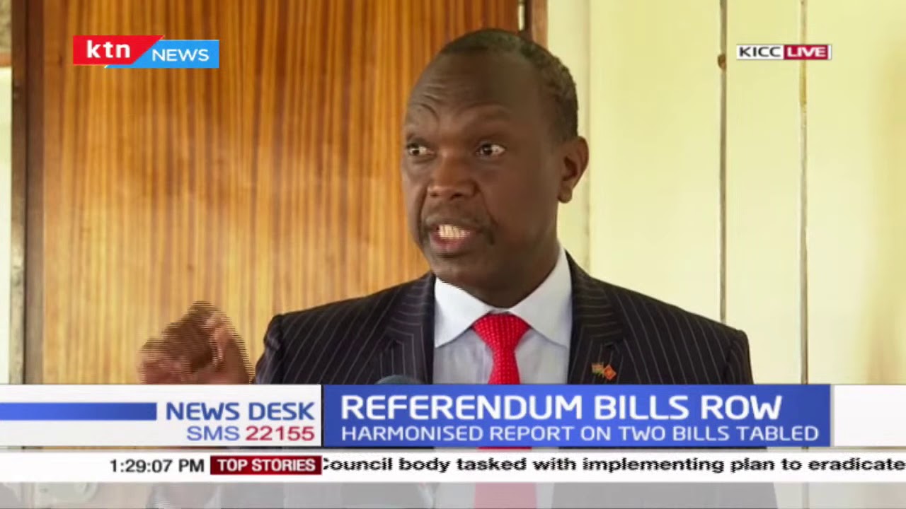 Ndaragwa Mp Jeremiah Kioni decries manner in which BBI bills are being conversed(Part 2)