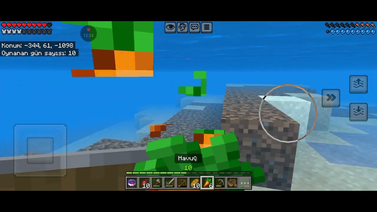 Minecraft oynuyorum part 3!!