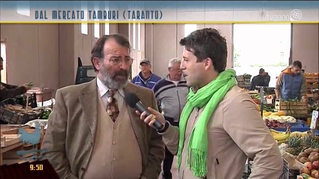 Bel tempo si spera: Fabio Bolzetta in collegamento dal mercato di Taranto