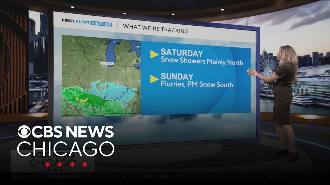 Chicago weather: two rounds of snow this weekend