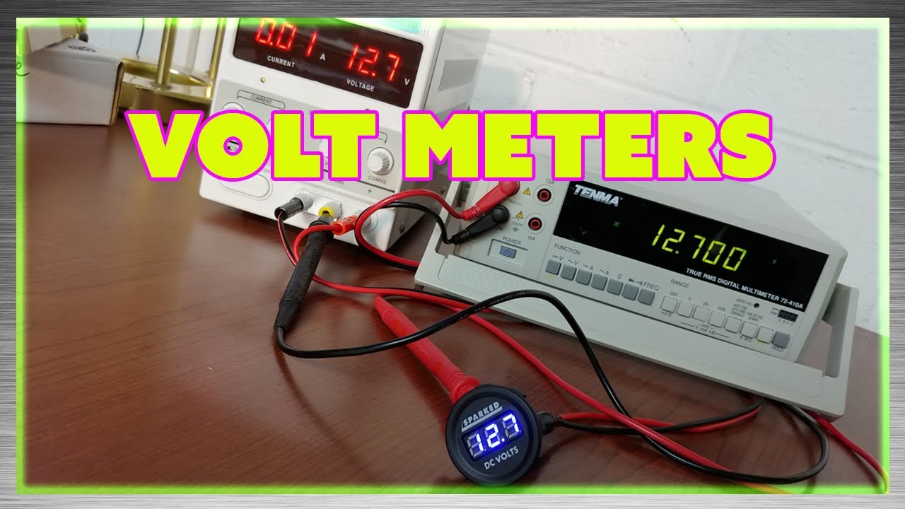 Volt Meters For Car Audio or Any Vehicle