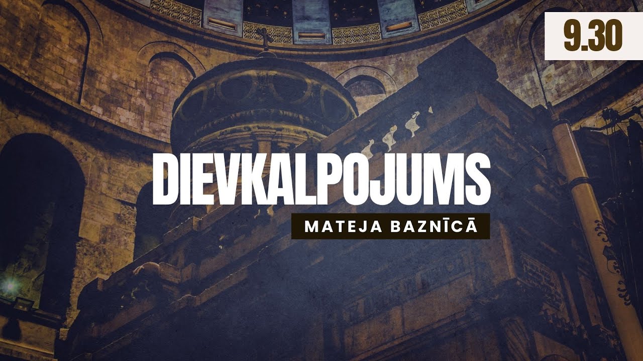 ES TICU JĒZUS KRISTUS NĀVEI | 9:30 | Tiešraide no Rīgas Mateja draudzes
