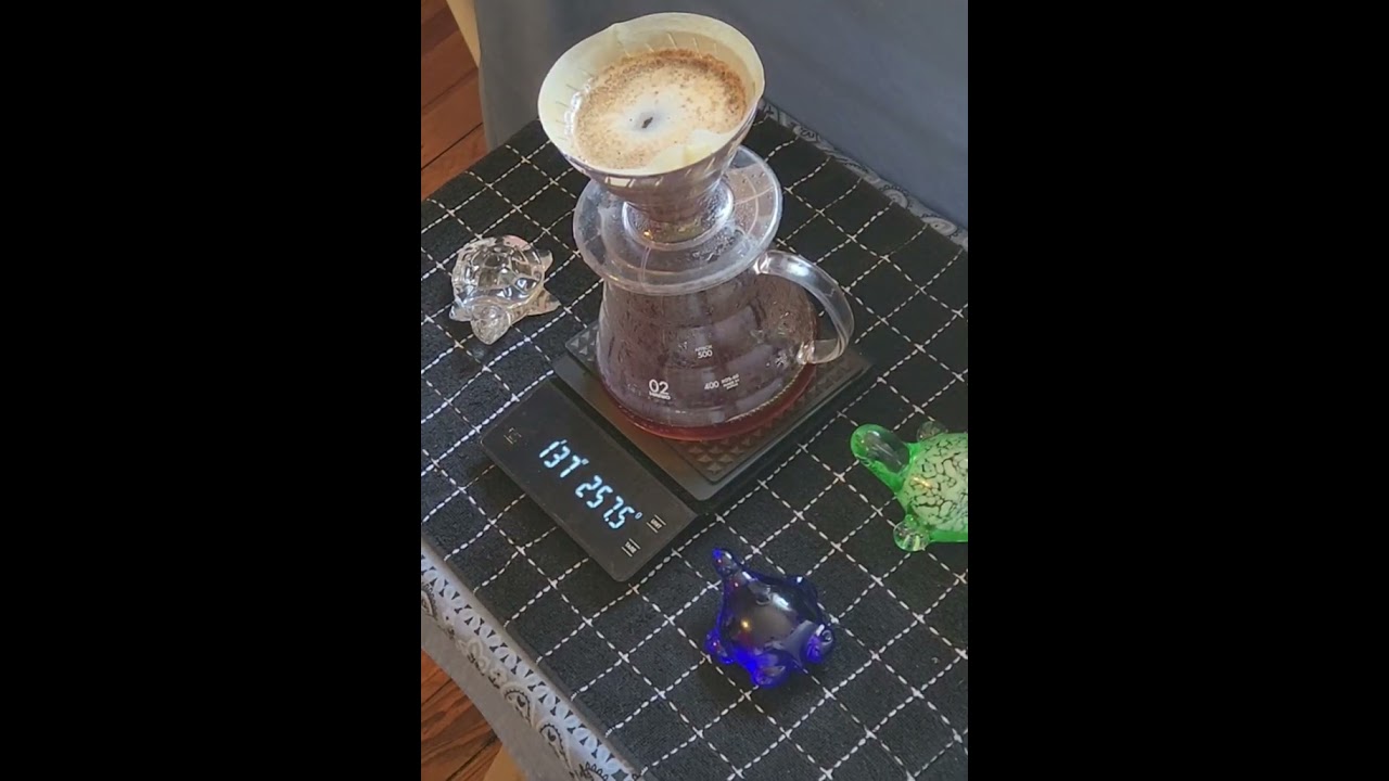 1 cup v60, 1:16, 4.7 zp6, 4 pour + bloom, 200' water. Ilse Colombia Luis & Robinson Ceullar.
