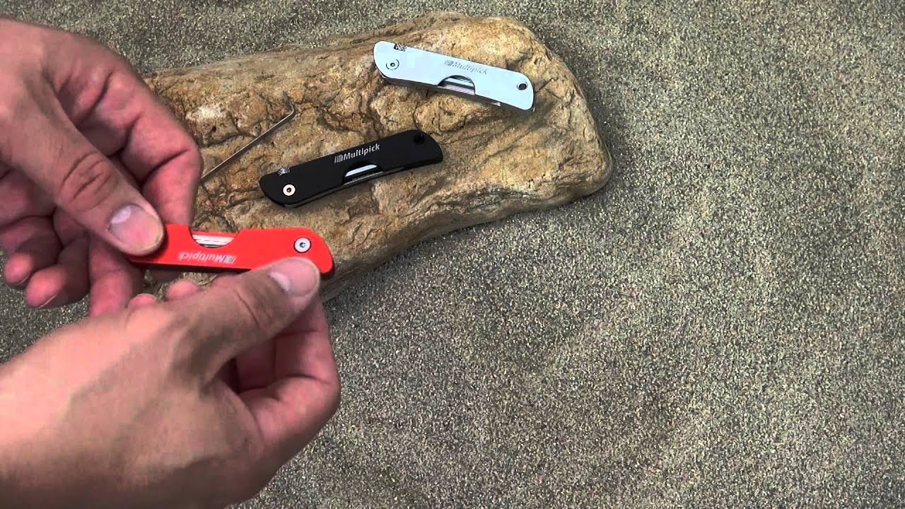 Grimaldello tascabile Exclusiv Redline Edizione della Multipick