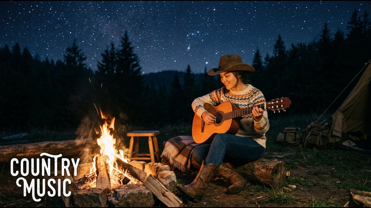 Country Music for Relaxing Evenings – Soft & Warm 🌙 Cozy Playlist