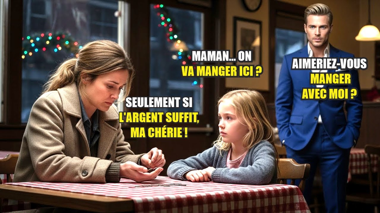 UN PÈRE MILLIARDAIRE PASSAIT NOËL SEUL PUIS VOIT UNE MÈRE PAUVRE ET SON GESTE CHANGE TOUT