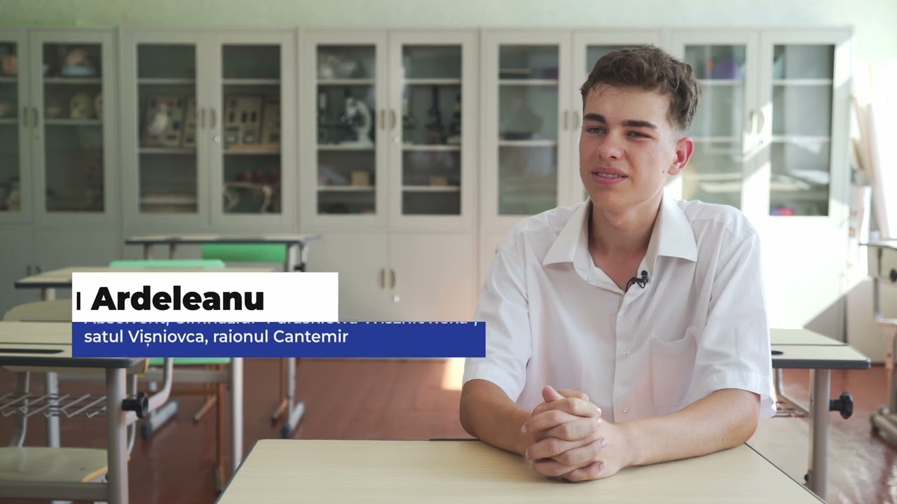 Școala termo izolată pentru elevii din Vișniovca, Cantemir || EU vine la tine