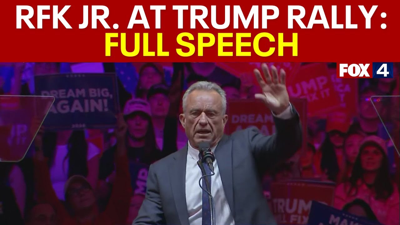 RFK Jr. at MSG Trump Rally: FULL SPEECH
