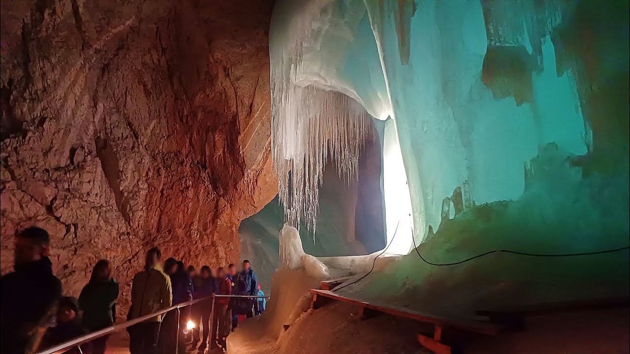 Eisriesenwelt- Alpy Salzburskie, Austria
