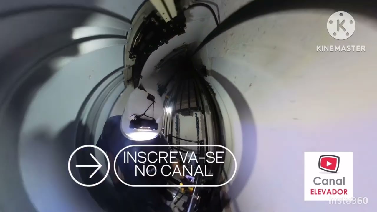 Uma Parte da Manutenção Preventiva no Elevador