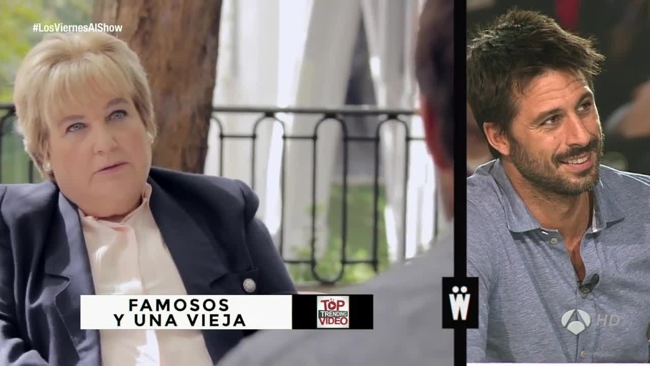 Hugo Silva habla sobre 'Famosos y una vieja' en Los viernes al show
