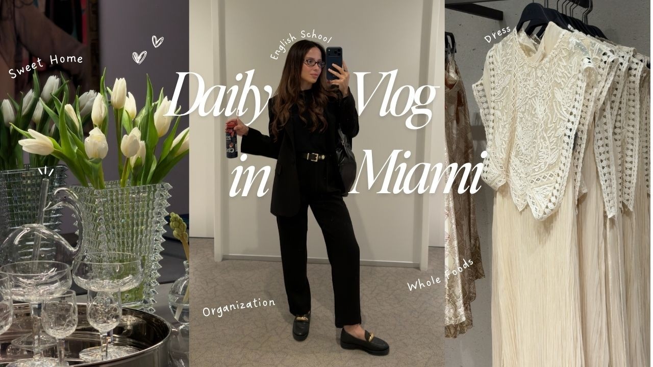 MIAMI VLOG | Minha rotina estudando inglês em Miami (e organizando a casa)
