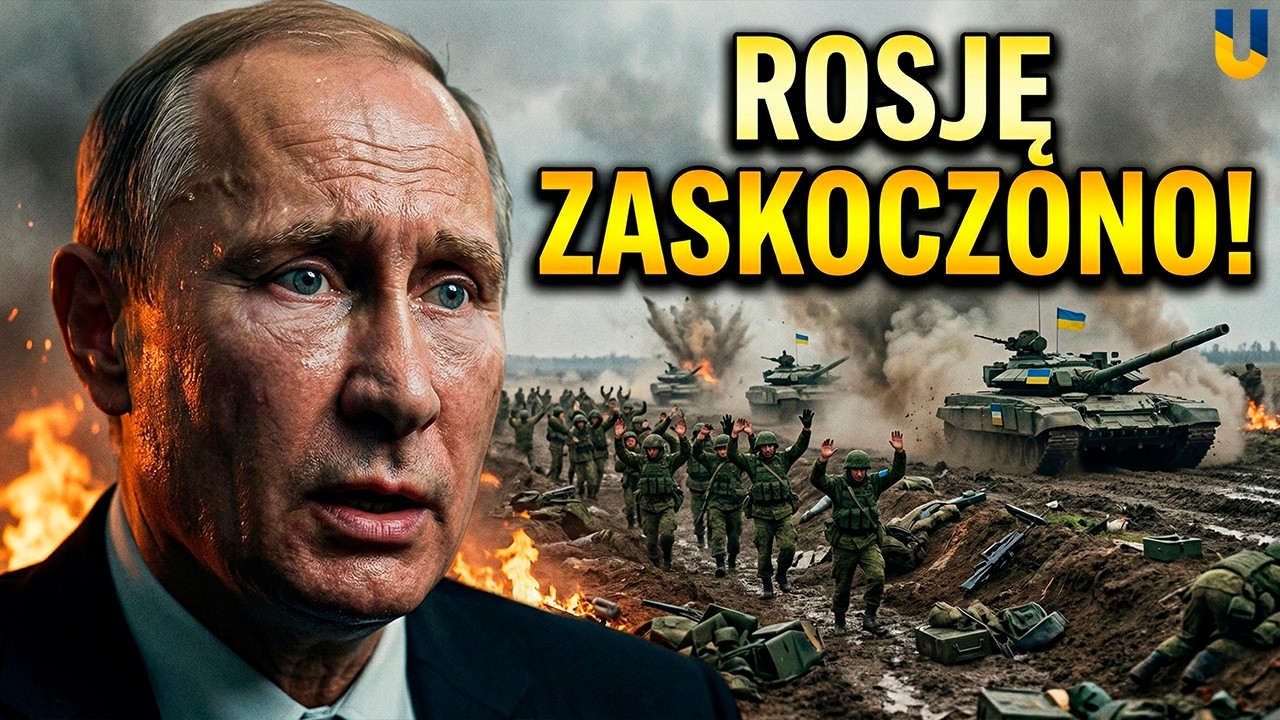 Putinowa armia WYCOFUJE SIĘ: Ukraina PRZEKROCZYŁA front! Rosjanie PODDAJĄ SIĘ