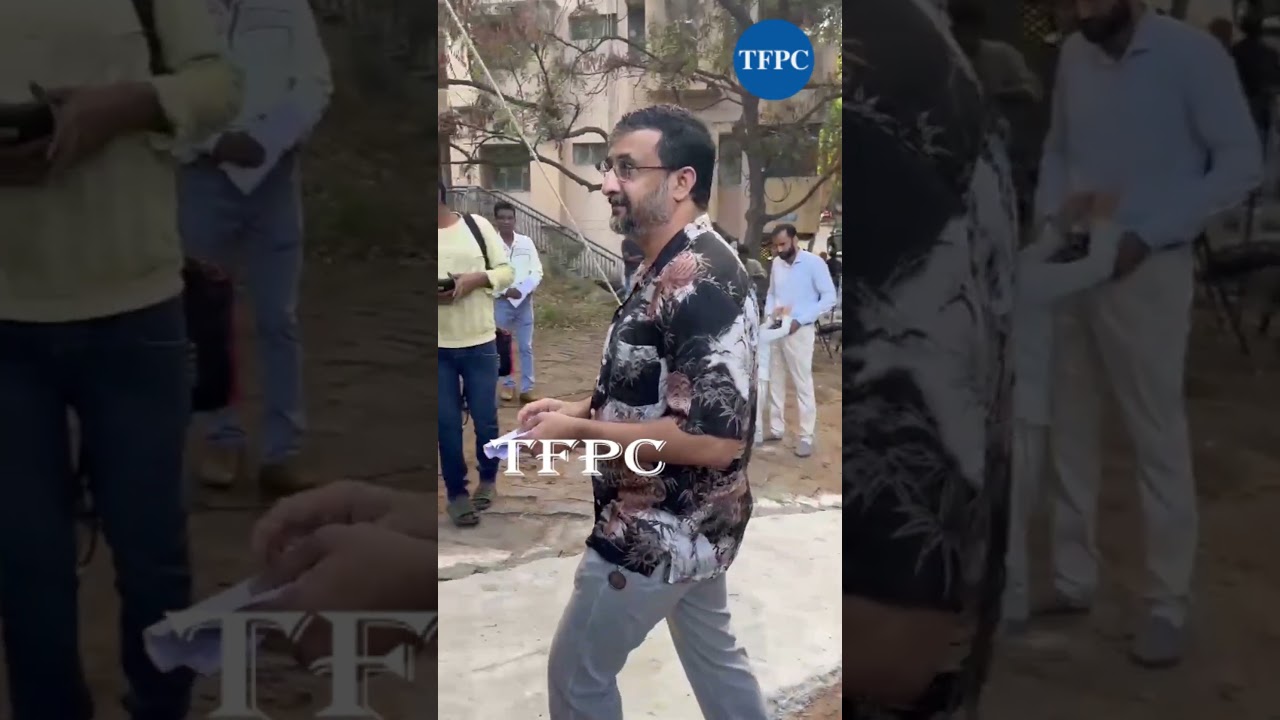 Director Teja Cast His Vote in Jubilee Hills | Telangana Elections 2023 | TFPC