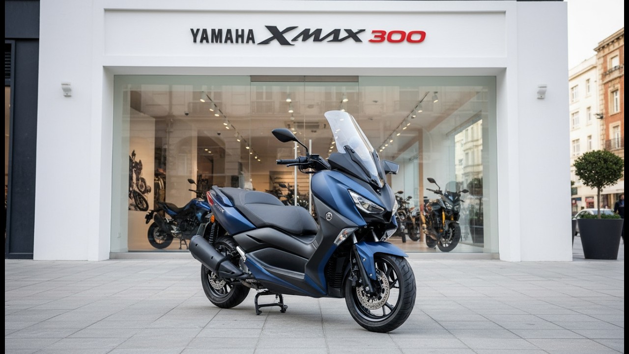 2026 Yamaha XMAX 300 SHOCKS the U S  Market – 75 MPG & Highway Ready