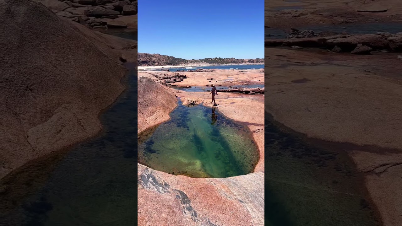 Would you take this track to this rockpool?? #campingaustralia #southaustralia