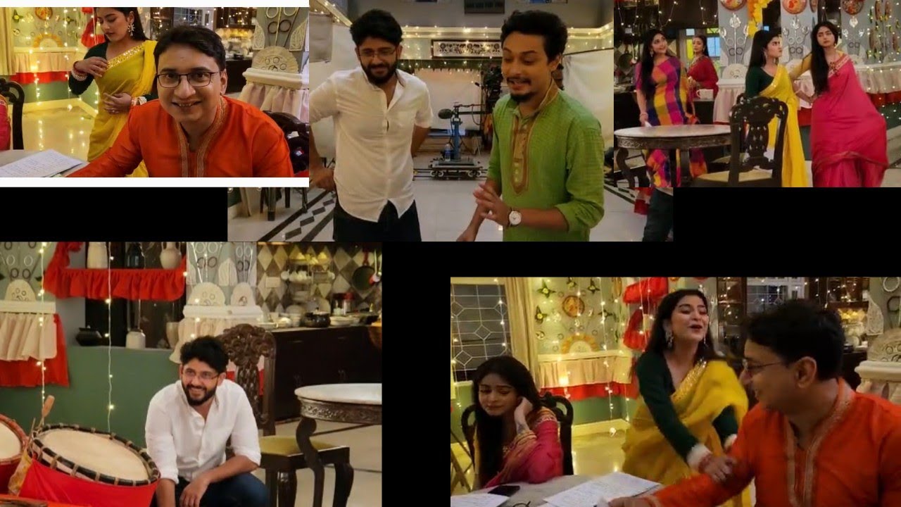 মিঠাইয়ের সেটে পুজোর শুটিং, হৈহৈ কাণ্ড দেখুন একবার কি চলছে|Mithai|Exclusive|Shooting
