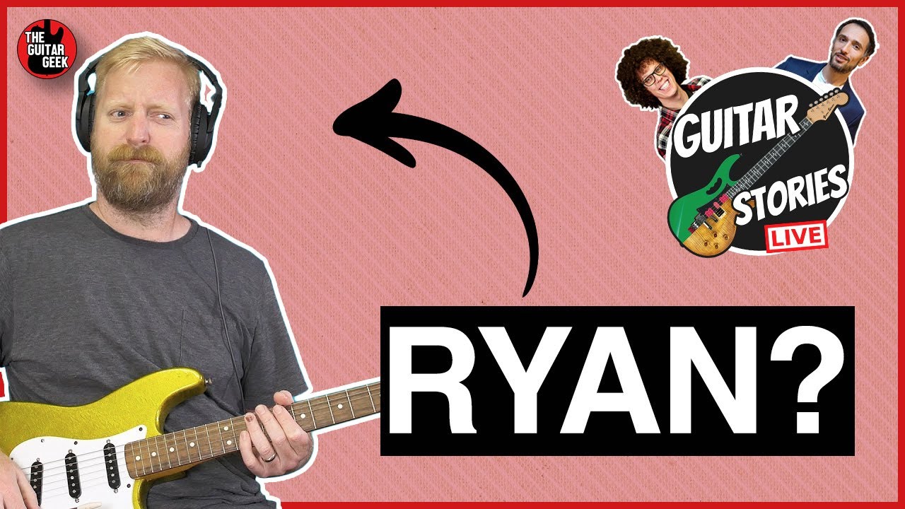 Embarrassing Band Photos with Ryan Burke of 60 Cycle Hum| Guitar Stories Podcast Live | #35