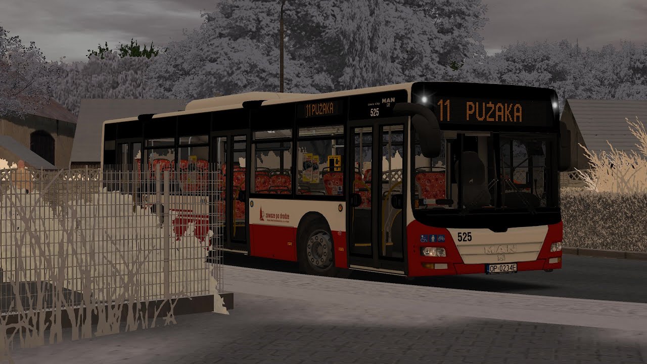 🚌OMSI 2 Linia 11 Grudzice - Pużaka🚌#525