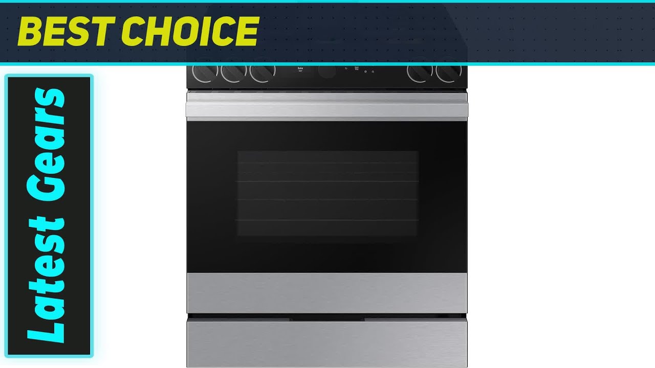 SAMSUNG Bespoke Smart Slide-In Gas Range – Best High-Tech Kitchen Upgrade