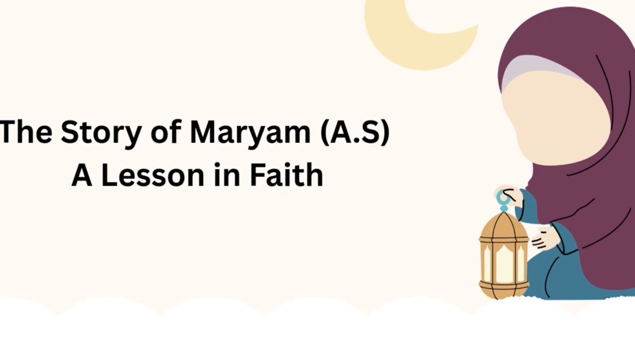 Islamic short story for kids (Maryam)