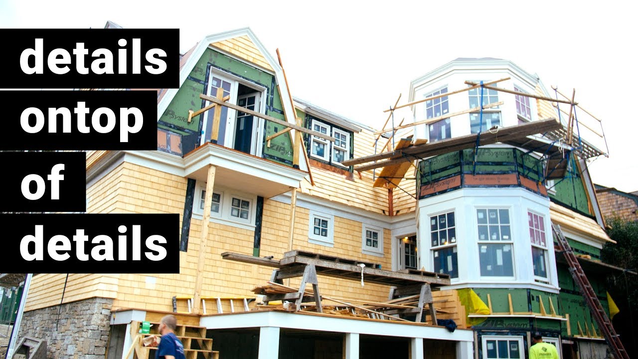Shingle Style Coastal House Details