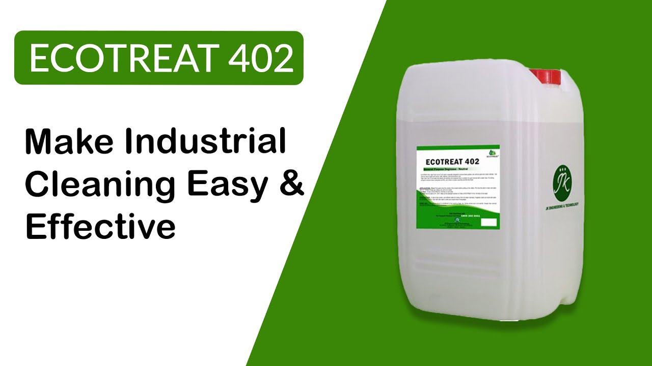 Industrial Cleaning Chemical | Ecotreat 402 | #degreaser #ecofriendly #industrialcleaning