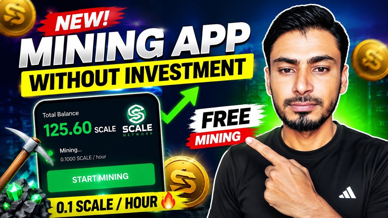 New Mining App 2026: Scale Network | Free SCALE Mining Tutorial & Review