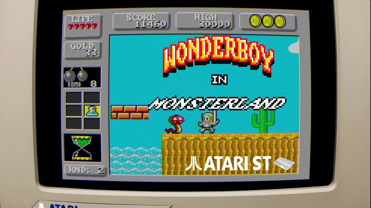Super Wonder Boy in Monsterland - Atari ST  (1989) longplay