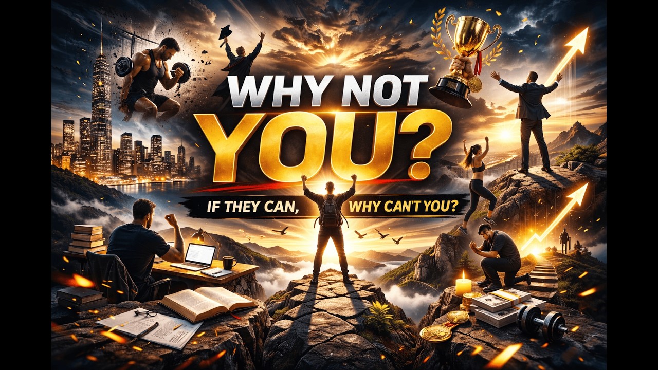 Why Not You? Motivation speach